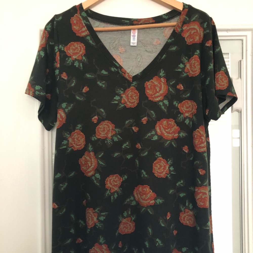 LuLaRoe Christy T XL BNWT floral